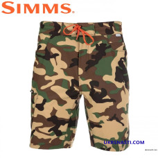 Шорты Simms Seamount Board Shorts Woodland Camo